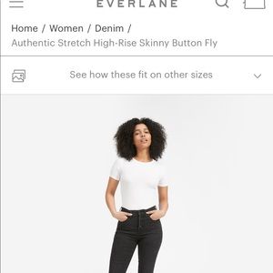Everlane high rise